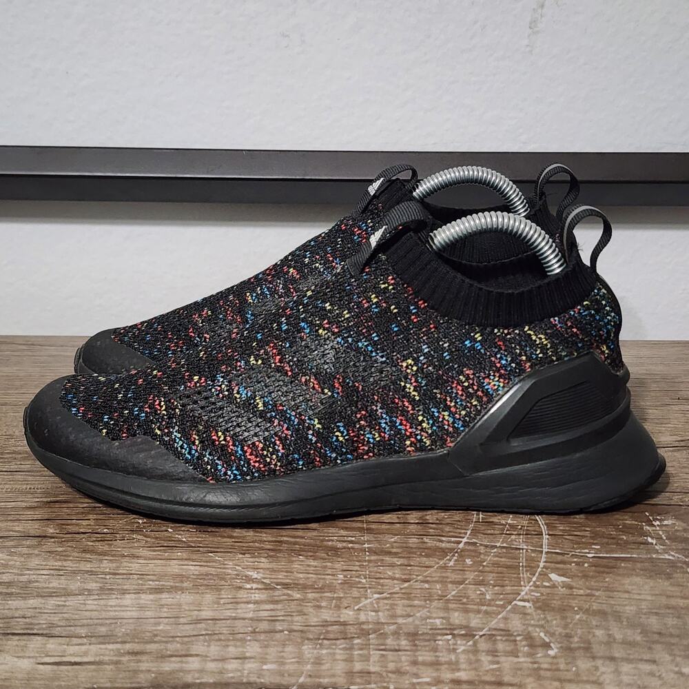 Adidas Rapidarun Laceless Women's Athletic Knit Running Shoes Size 7.5 (Youth 6)
